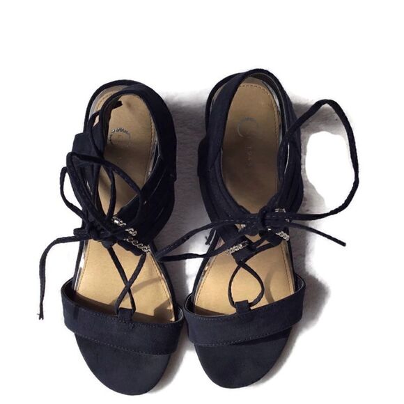 C est. 1946 Suede Tie Strap Sandals - Picture 4 of 8